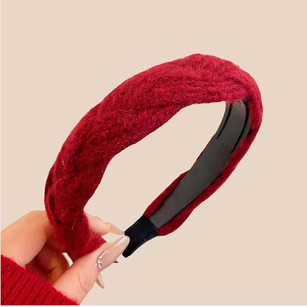 Elegant Red Headband